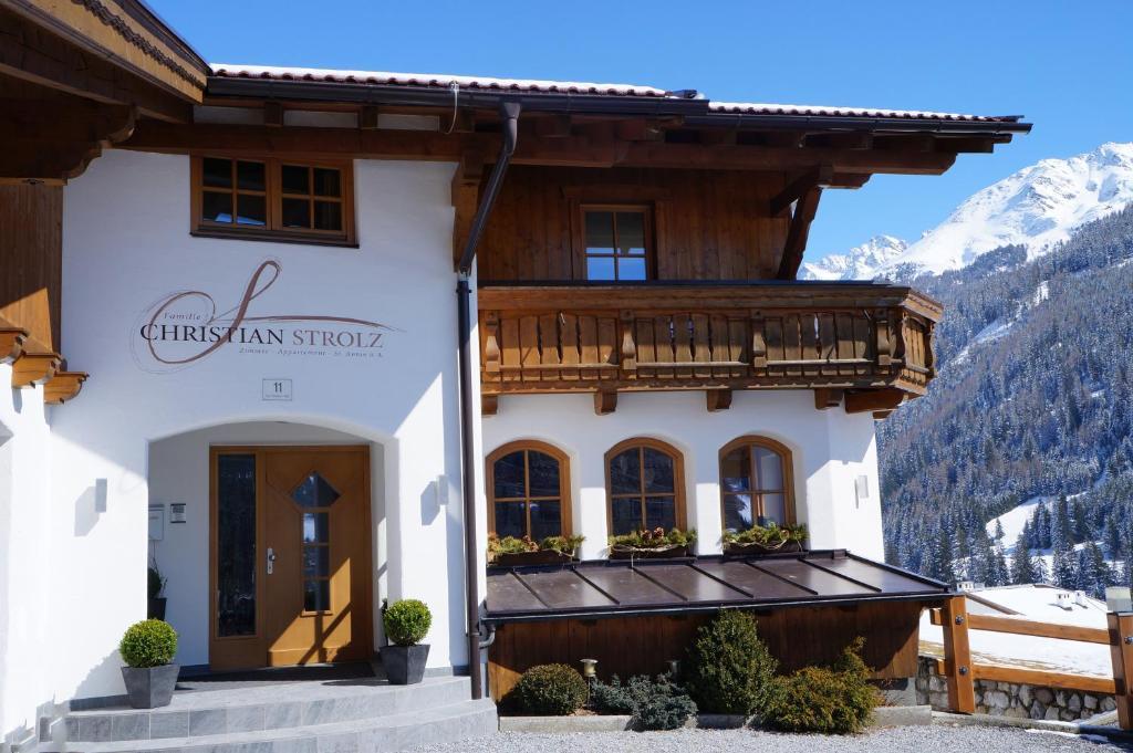 Pension Strolz Sankt Anton am Arlberg Exteriér fotografie